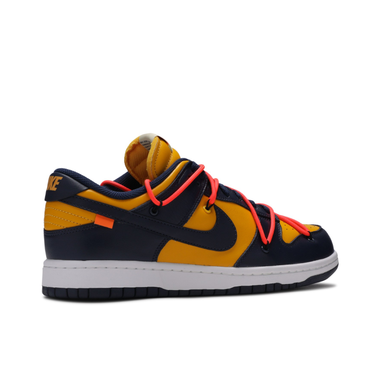 NIKE DUNK LOW LTHR/OW  OFF WHITE