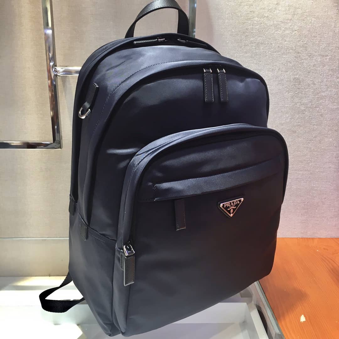 Prada Backpack Dupe Nylon Saffiano Leather