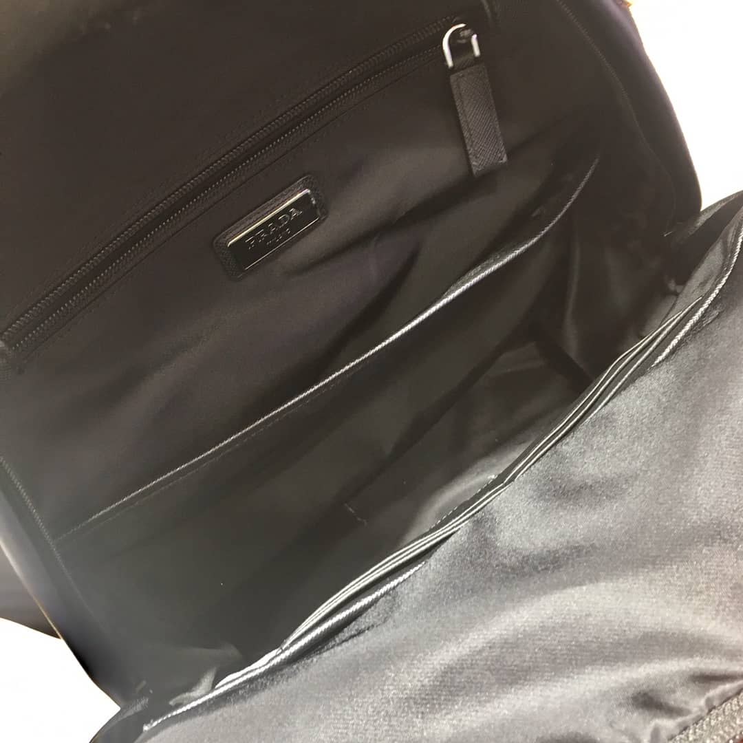 Prada Backpack Dupe Nylon Saffiano Leather