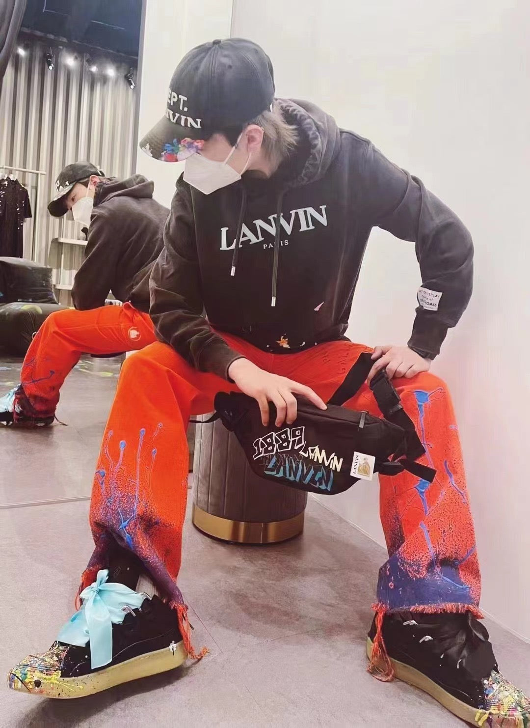 Gallery Dept x Lanvin Hoodie