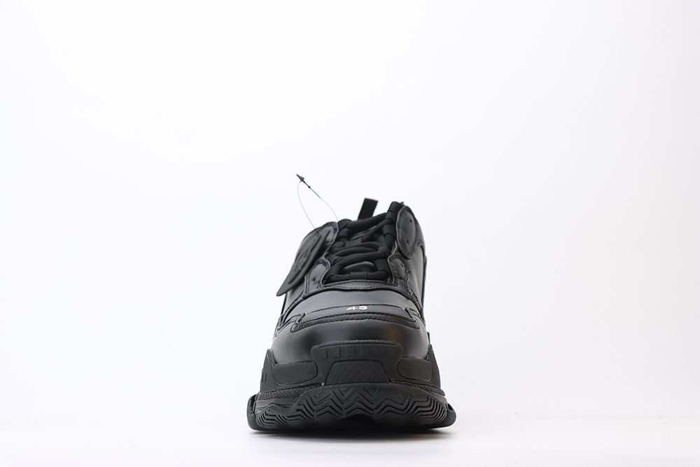 Balenciaga Triple S Sneaker  Black  Leather