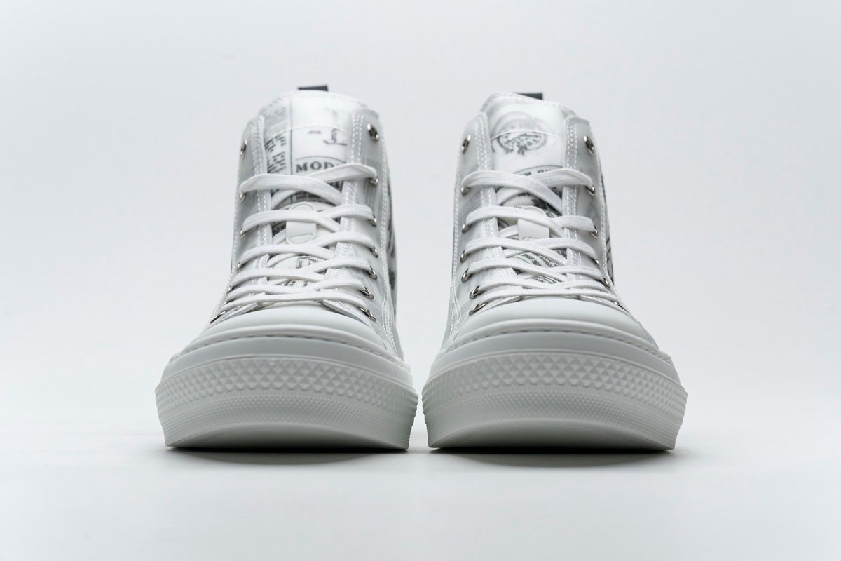 Converse Dupes Dior B23 Oblique Transparency High H565 White Black