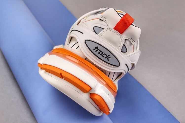 Balenciaga Sneaker Tess.s.Gomma MAILLE BLACK Grey Orange Replica