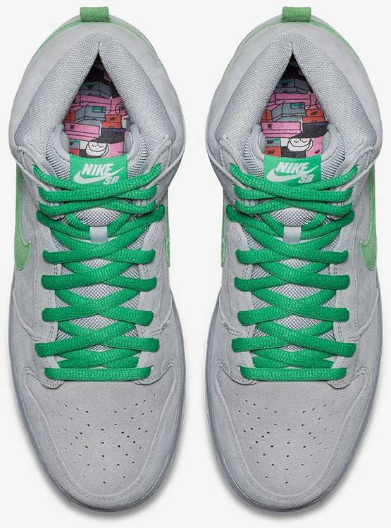 SB Dunk High  Silver Box  313171-039