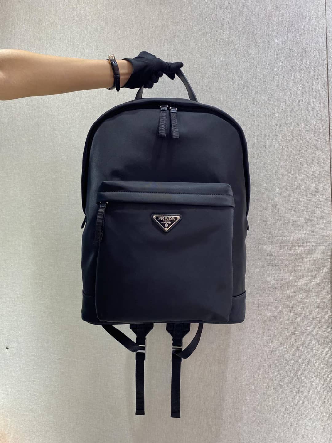 Prada Backpack Dupe Tessuto Zainetto Nylon Leather