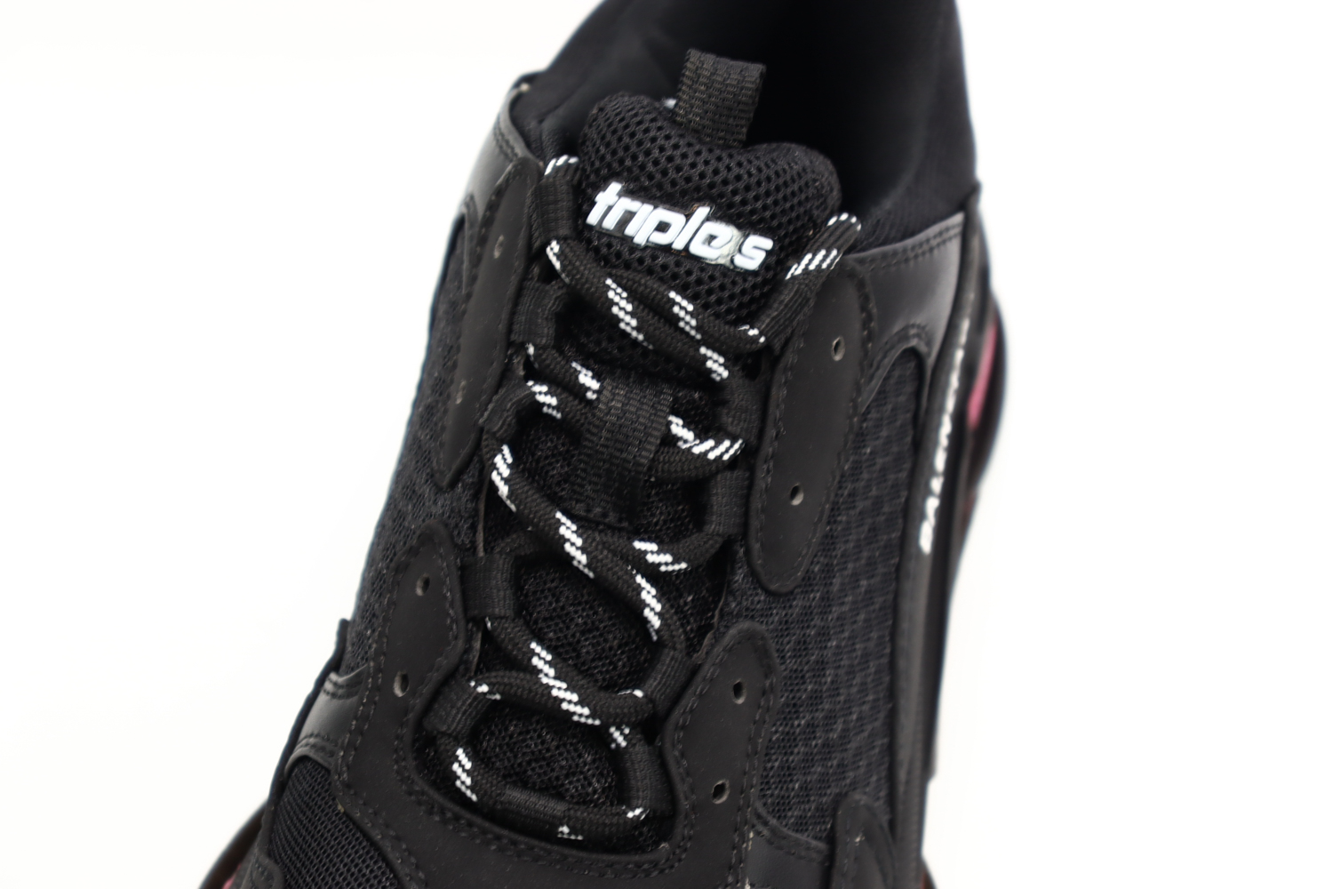 Balenciaga Triple S   Black purple Replica