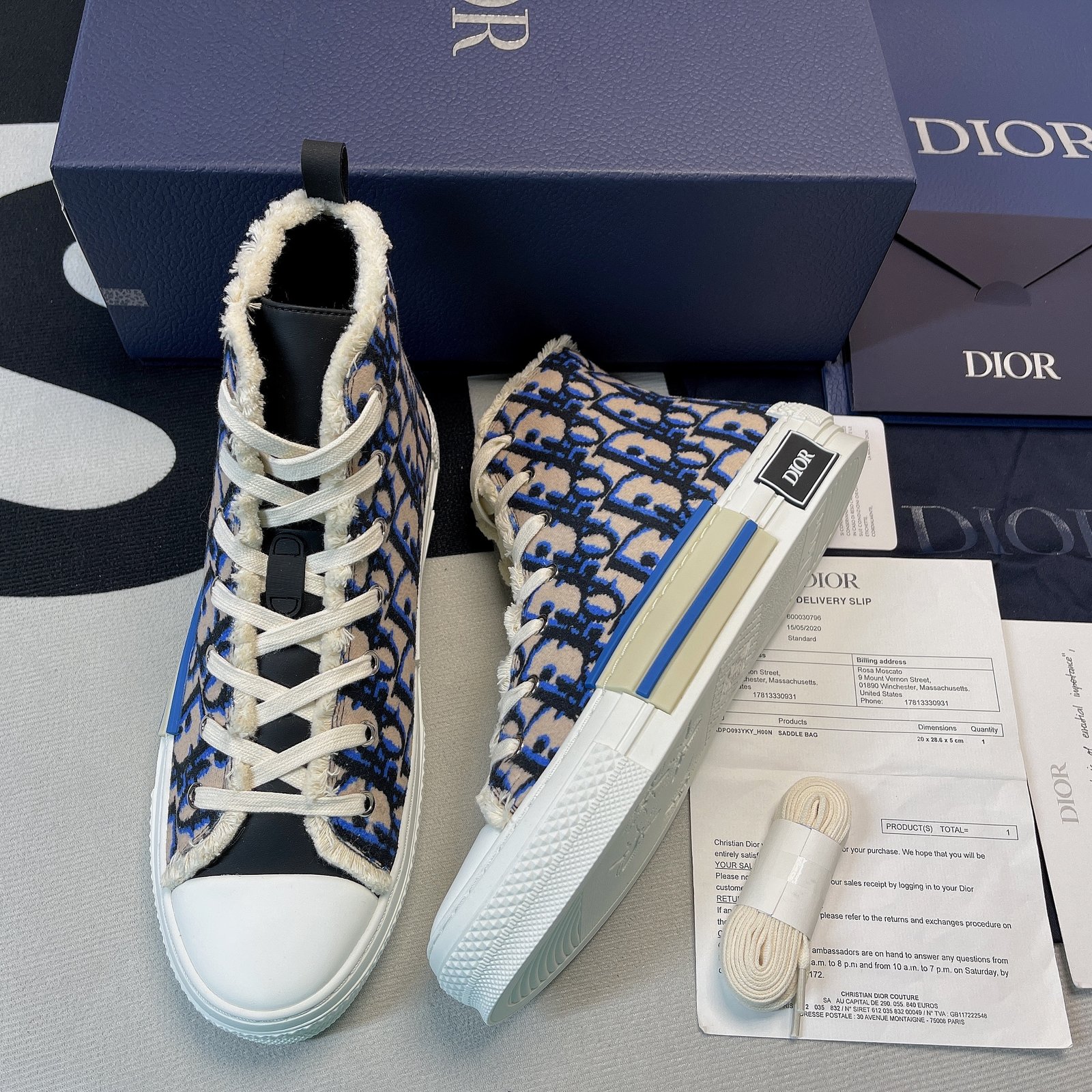 Dior B23 High Top Sneaker 23