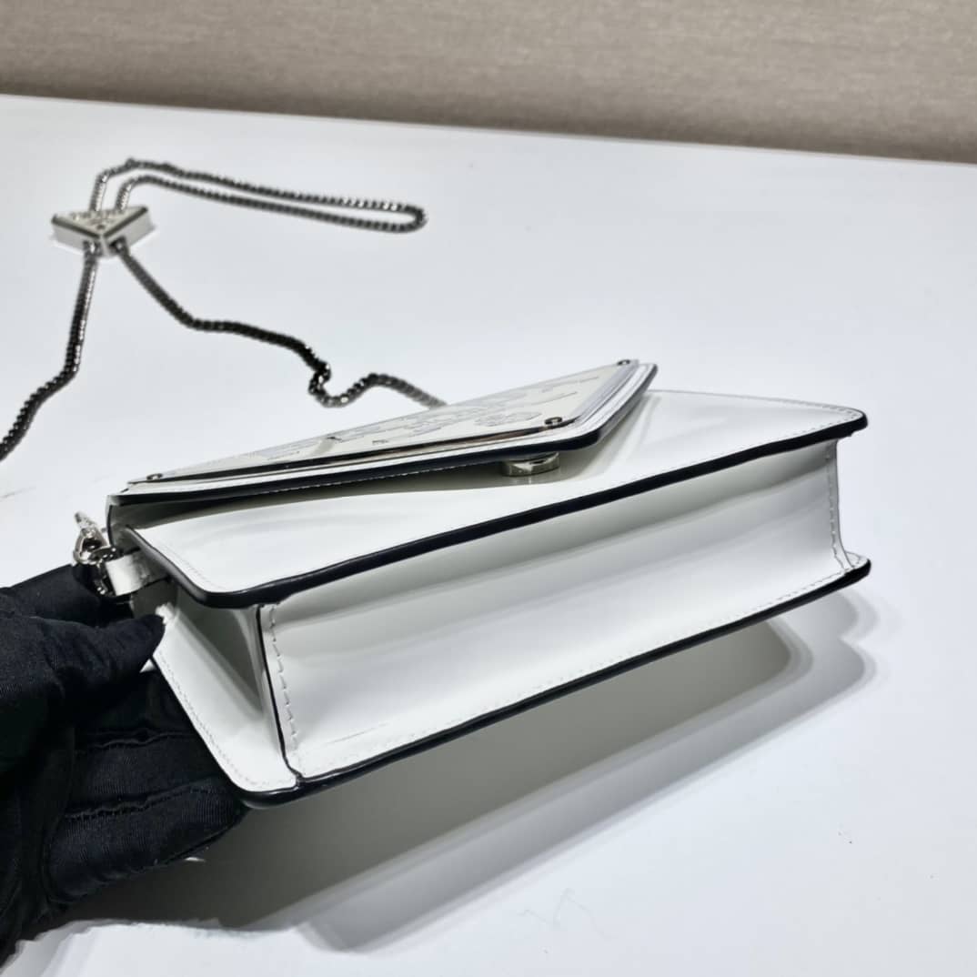 Prada Brushed Leather Replica Shoulder Bag