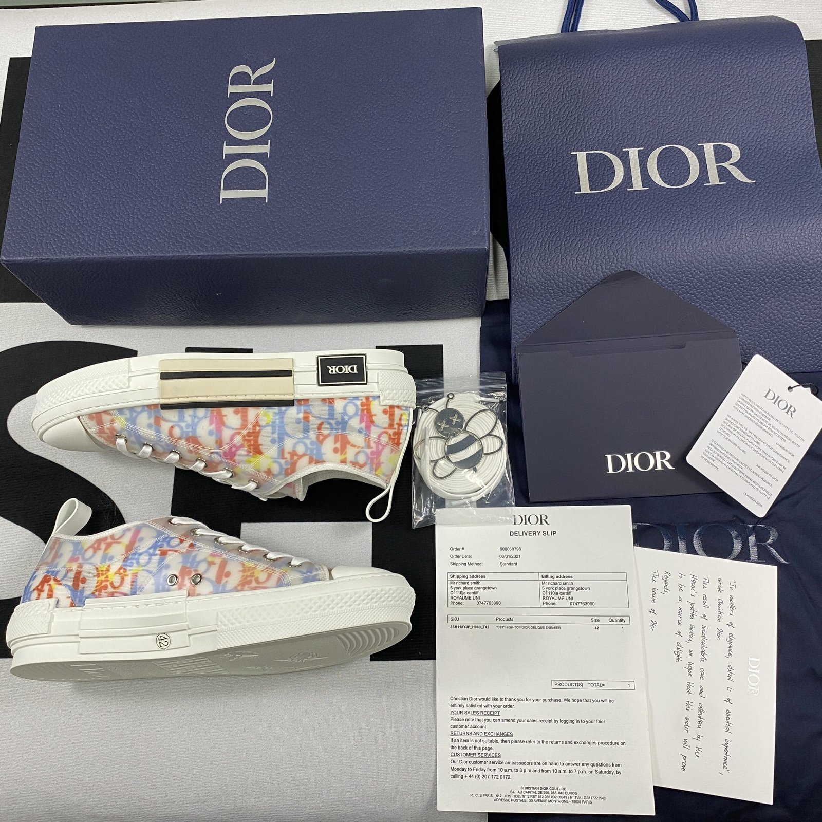 Dior B23 High Top Sneaker 6