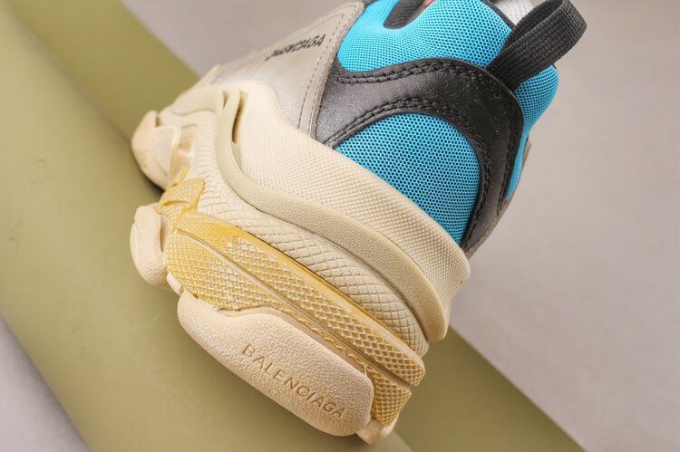 BALENCIAGA TRIPLE S TRAINER YELLOW BLUE RED REPLICA