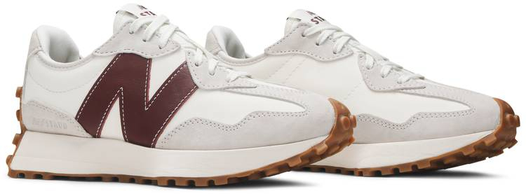 STAUD x Wmns 327  Grey Burgundy  WS327SG