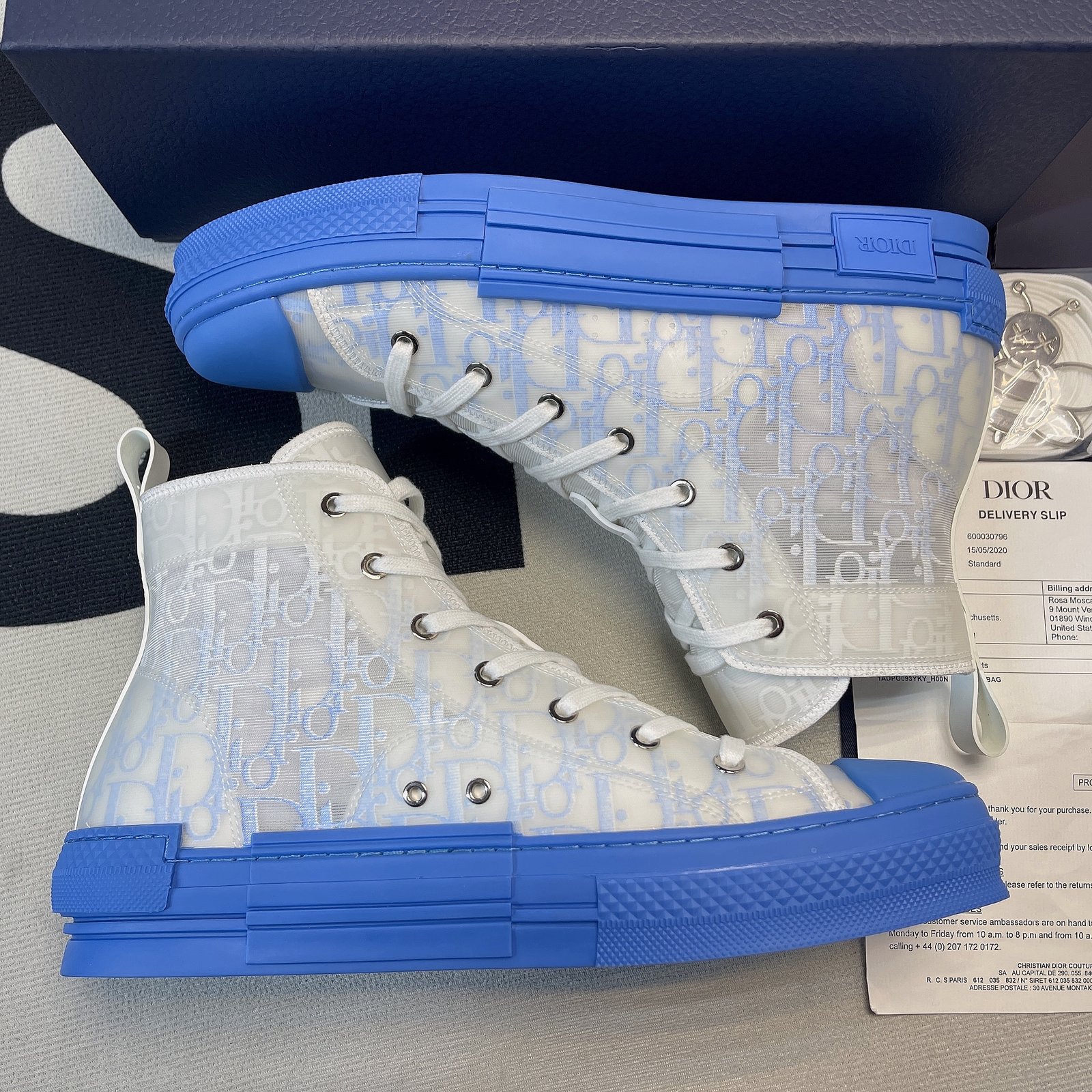 Converse Dupes Dior B23 High Top Sneaker 30