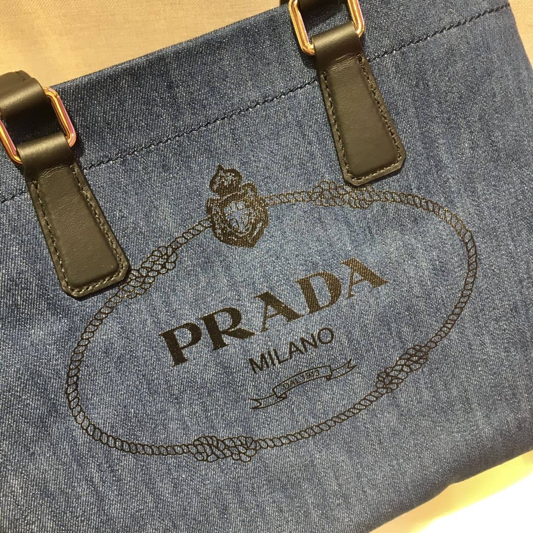 Prada Raffia Tote Dupe Small Linen Blend Calf Leather Replica Tote
