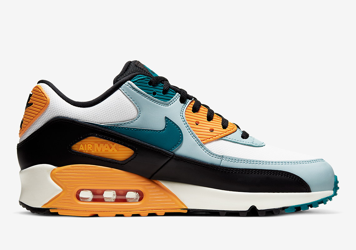 Air Max 90 Essential  Blue Gold  AJ1285-110