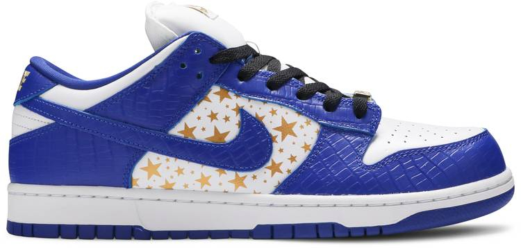 Supreme x Dunk Low OG SB QS  Hyper Royal  DH3228-100