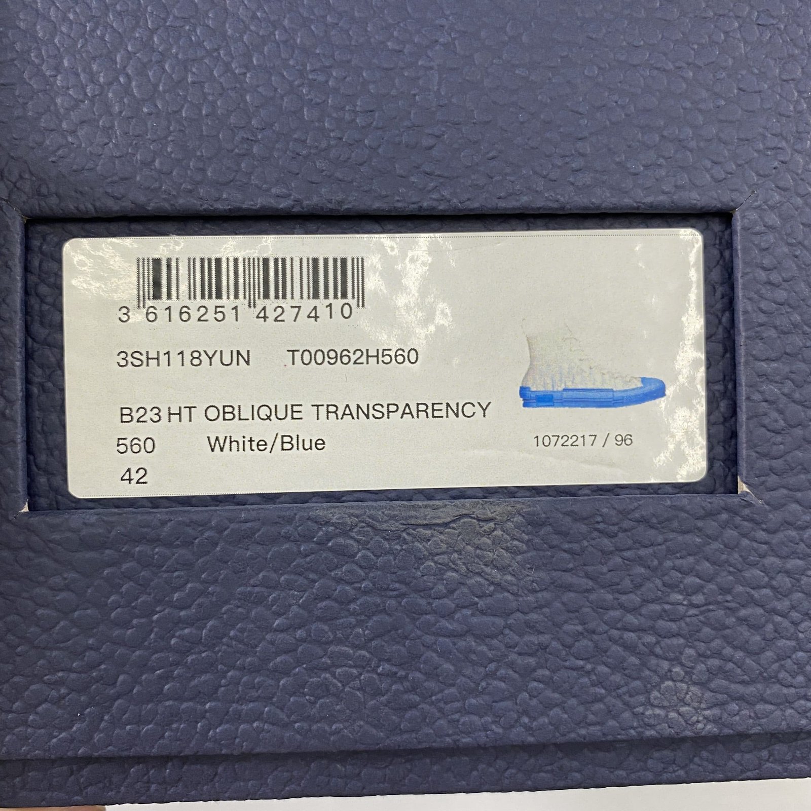 Converse Dupes Dior B23 High Top Sneaker 30