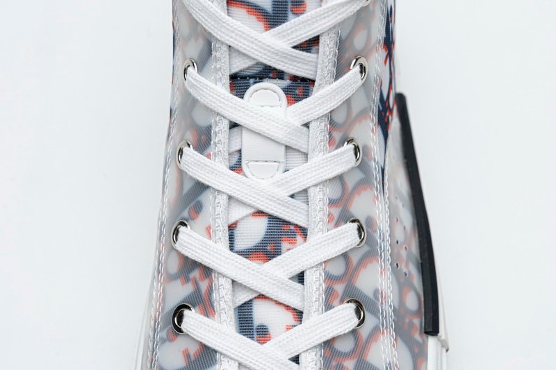 Converse Dupes DIOR B23 High-Top Sneaker Red and Blue