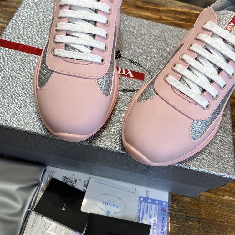 PRADA AMERICA S CUP SOFT RUBBER AND BIKE FABRIC SNEAKERS   PRS044