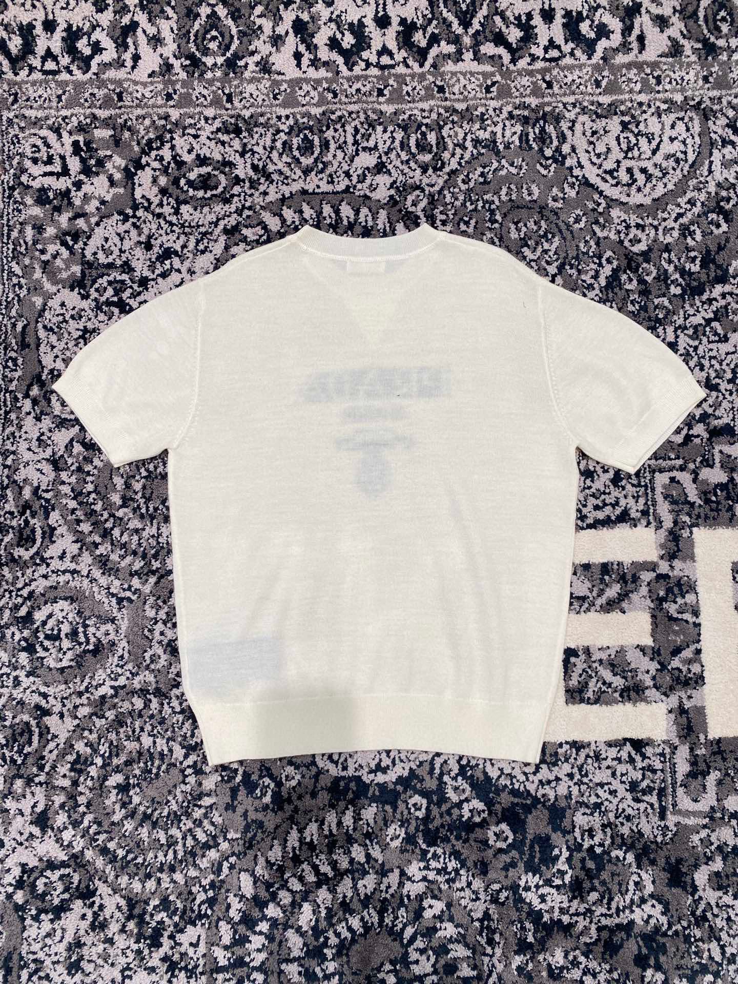 Prada Short Sleeve Sweater