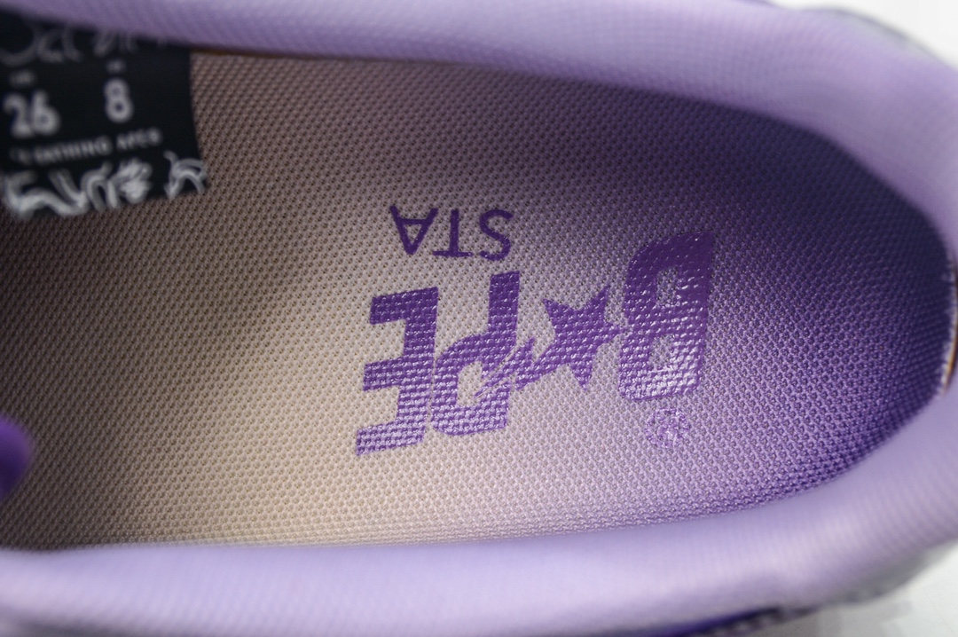 A Bathing Ape Bape SK8 Sta Purple