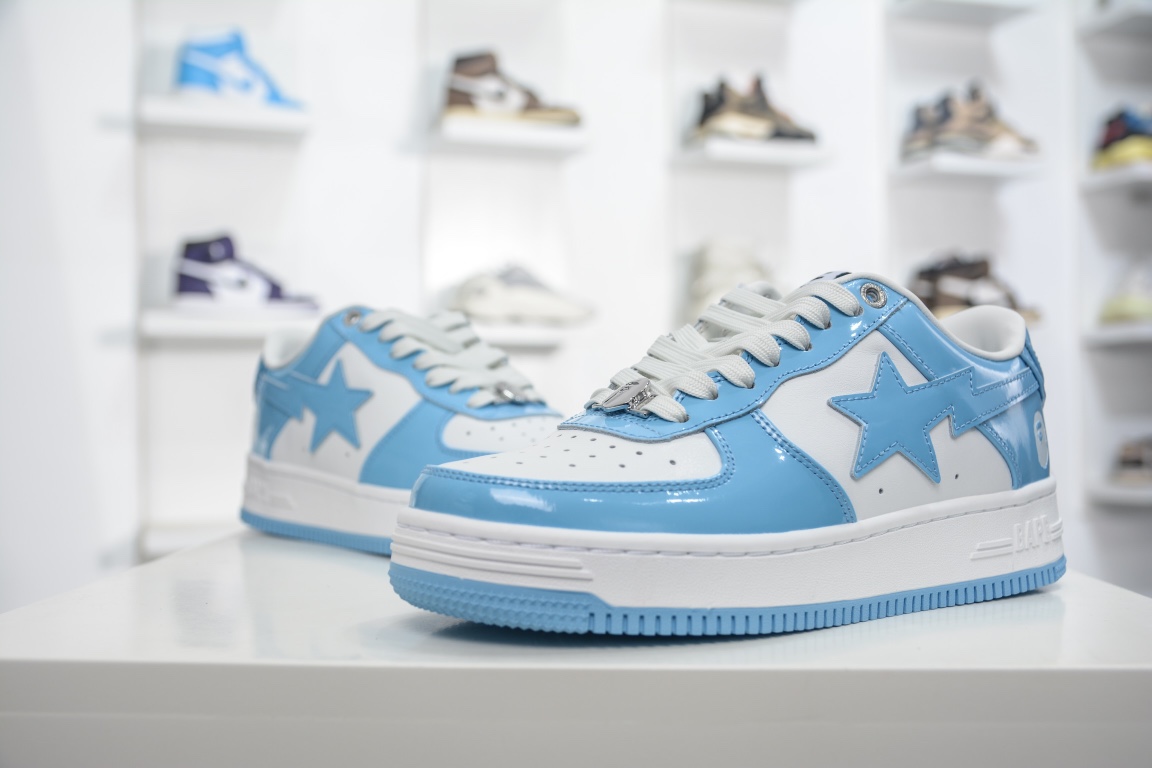 A Bathing Ape Bape Sta Low Blue