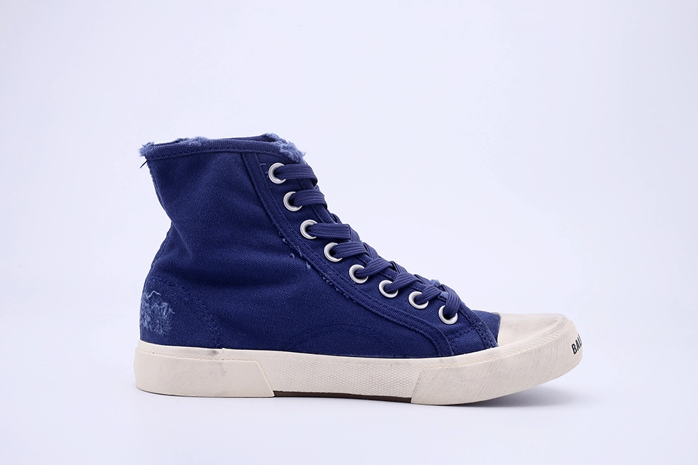 BEST QUALITY REPLICA BALENCIAGA PARIS LOW SNEAKER IN BLUE HIGH