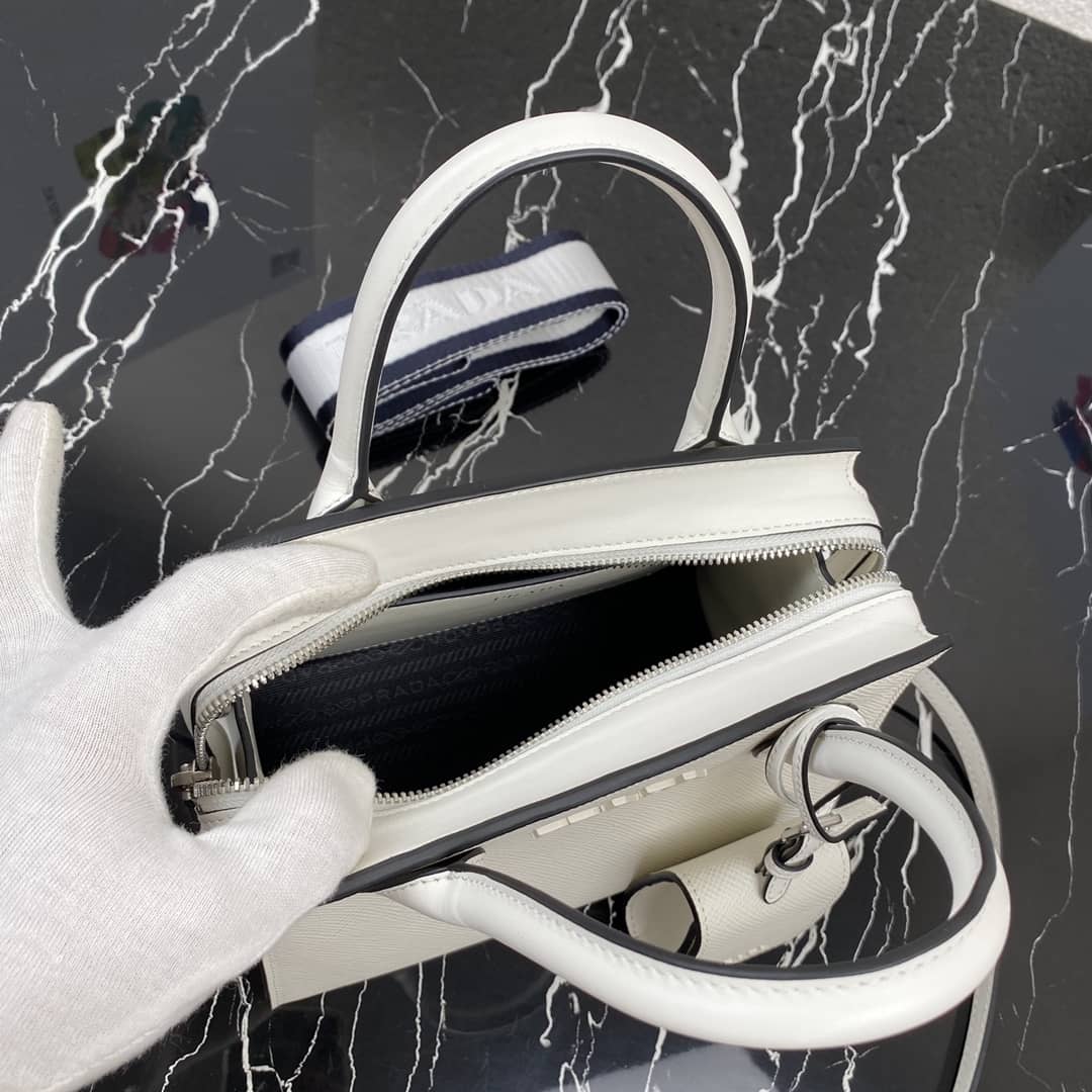 Prada Saffiano Leather Monochrome Replica Bag