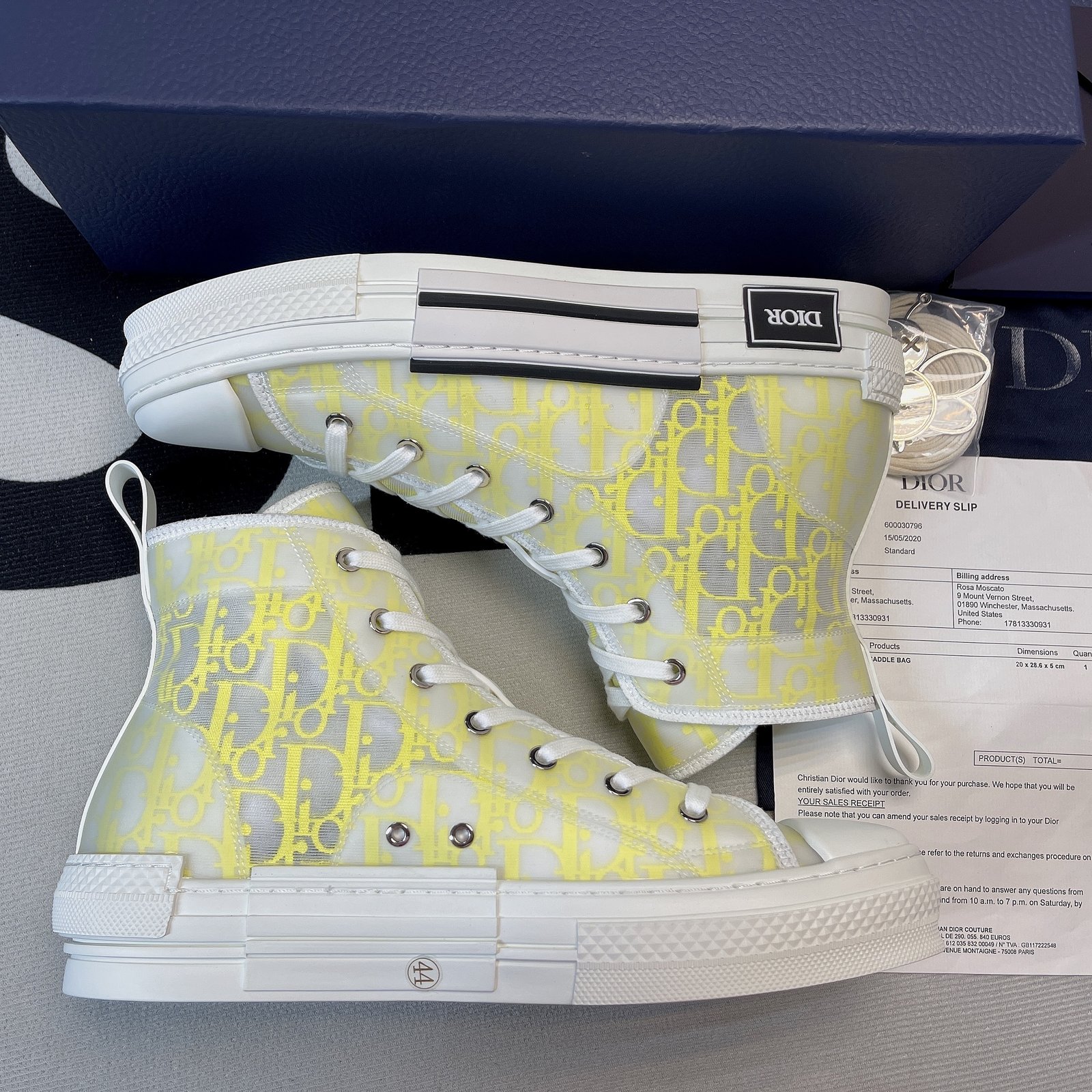 Dior B23 High Top Sneaker 21
