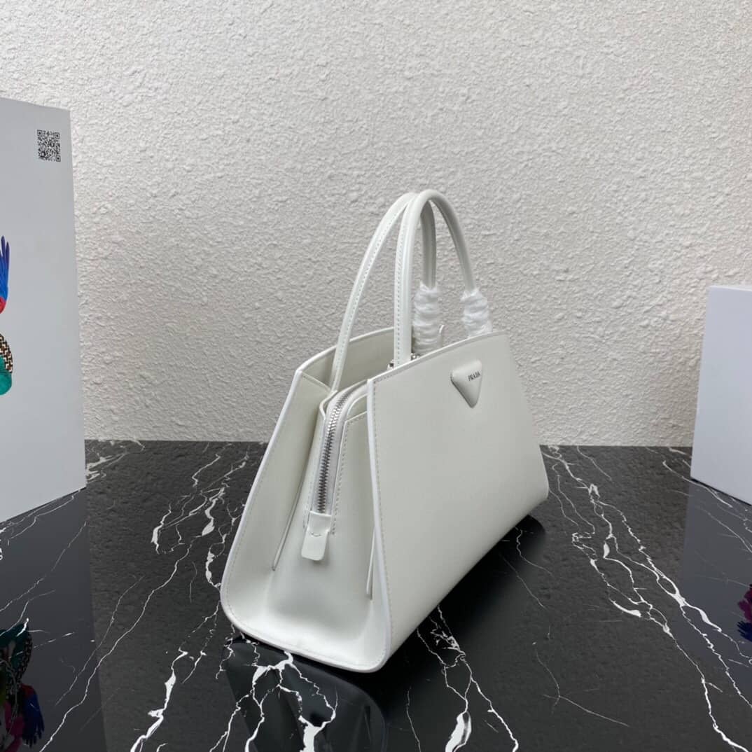 Prada Small Brushed Leather Replica Tote