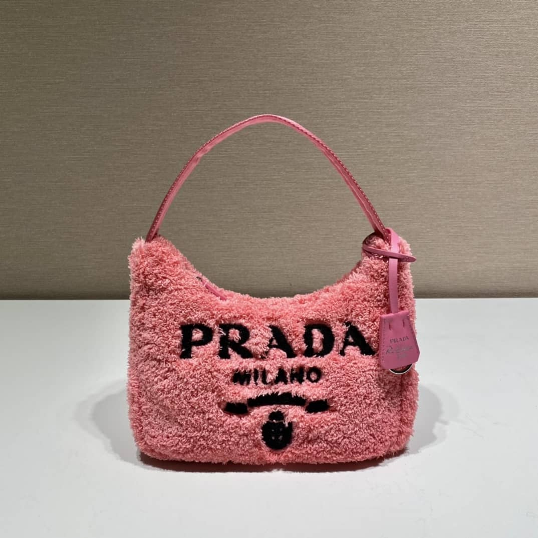 Prada Satin Re-Edition 2000 Crystal Mini Hobo