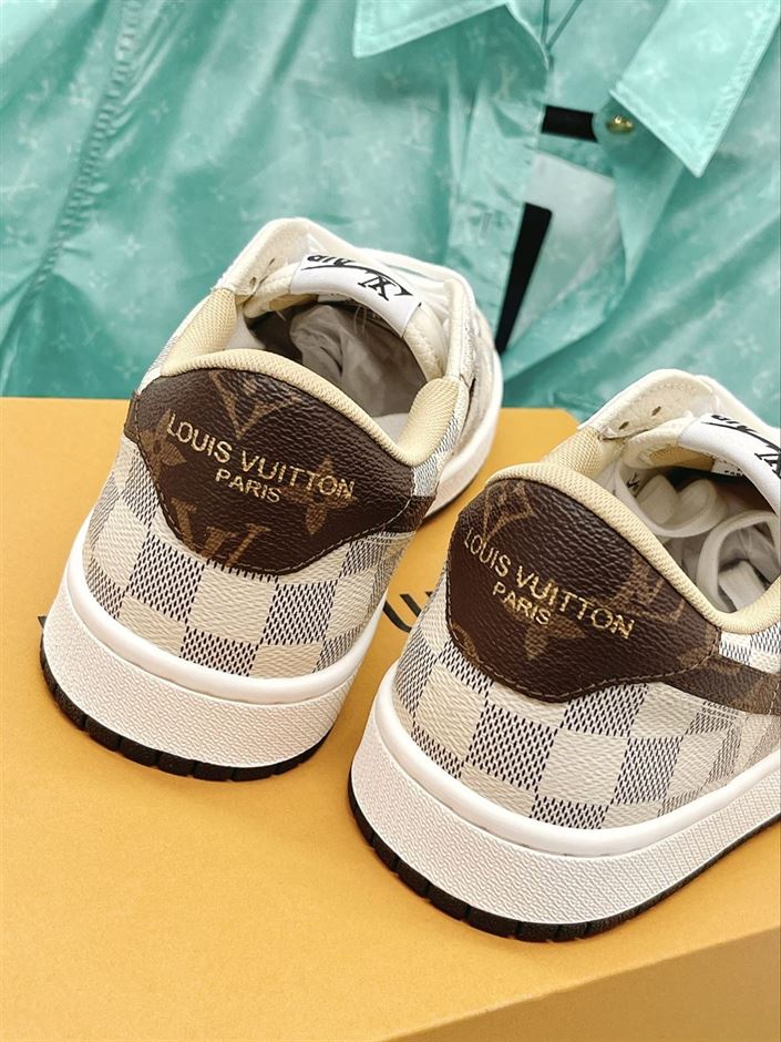 LV Shoes Replica X AIR JORDAN 1   LVS107