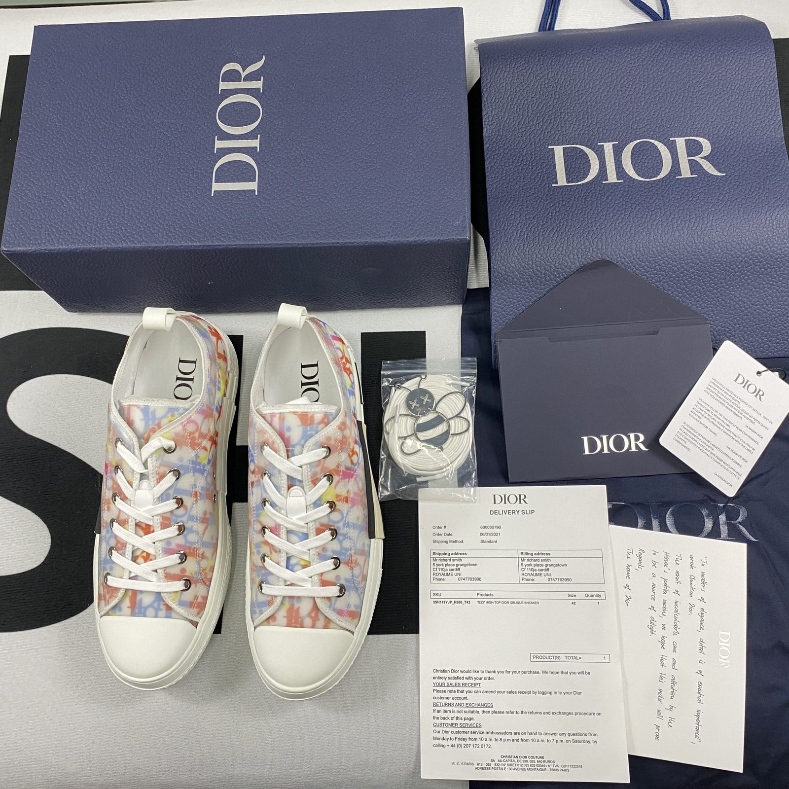 Dior B23 High Top Sneaker 6