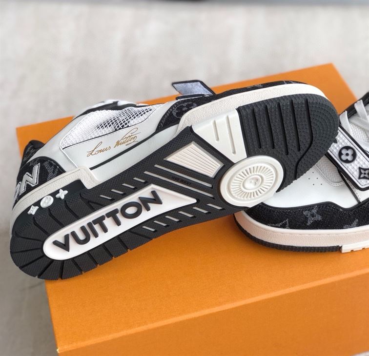 LV Shoes Replica TRAINER MONOGRAM DENIM   LVS016