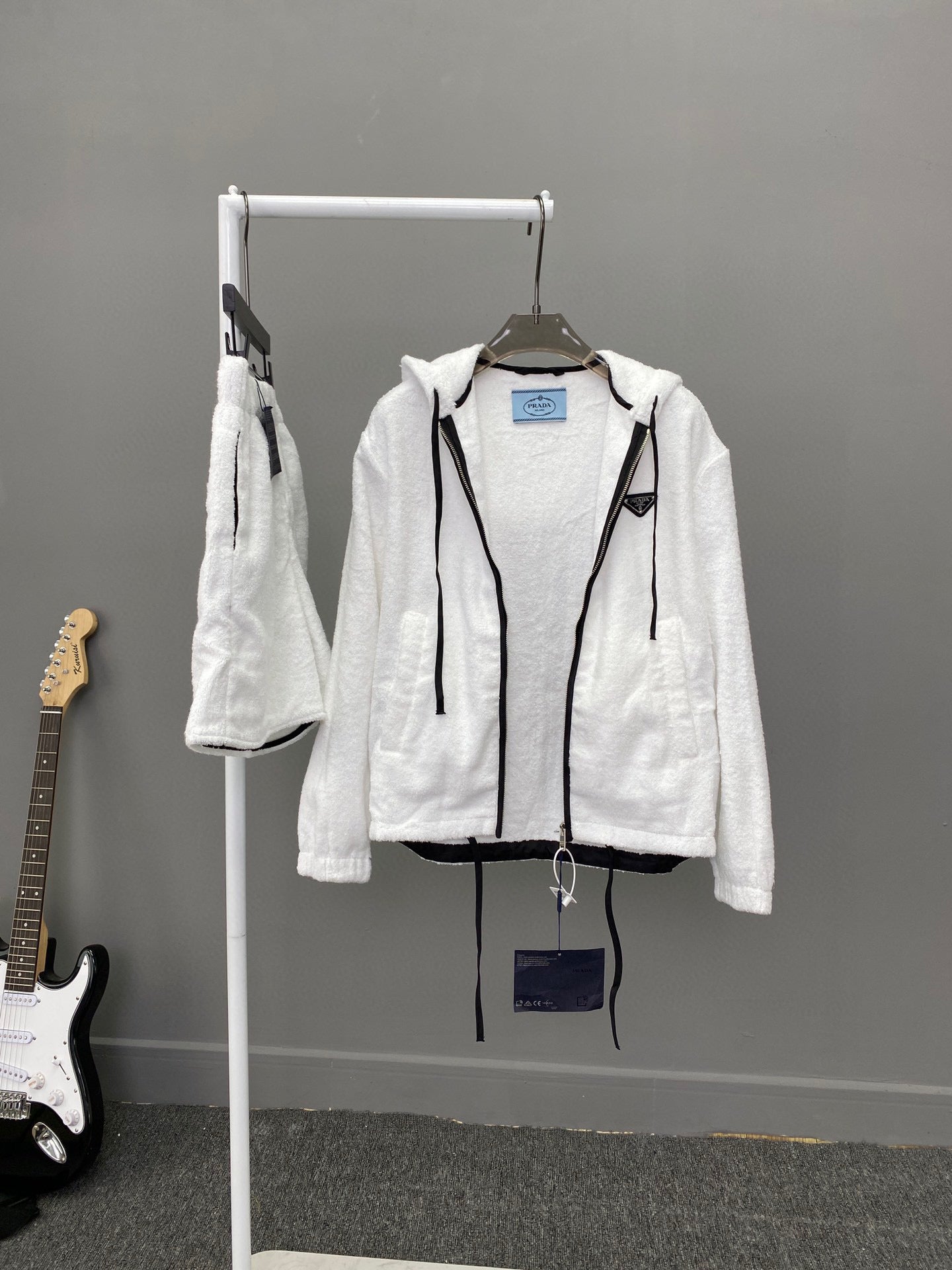 Prada Jacket with Shorts