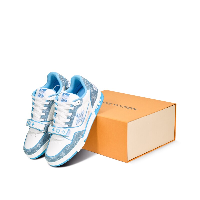 LOUIS VUITTON TRAINER MONOGRAM DENIM   LVS015