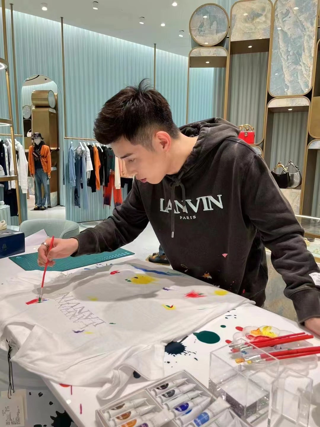 Gallery Dept x Lanvin Hoodie
