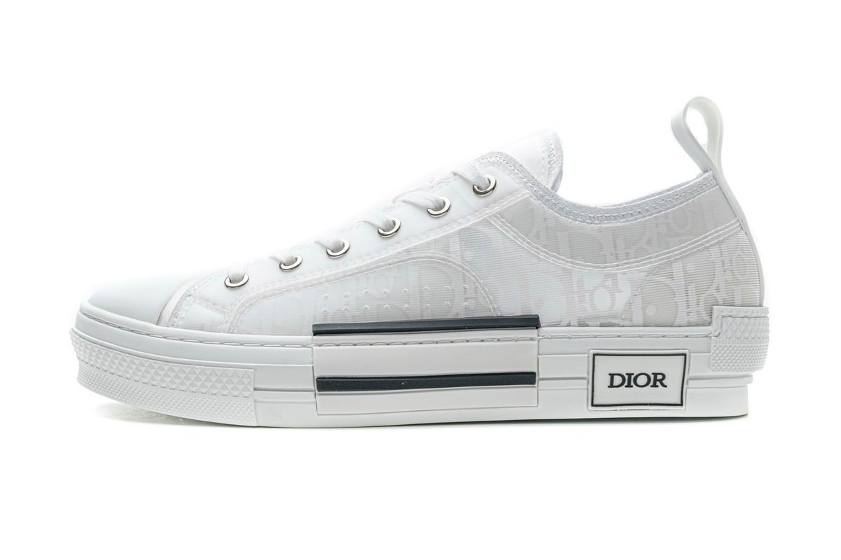 Converse Dupes Dior B23 LOW SNEAKER White Dior Oblique Canvas