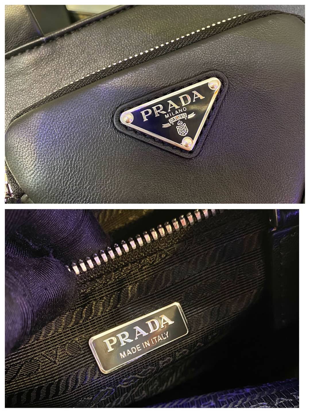 Replica Pradas Nappa Leather Replica Tote