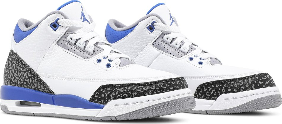 Air Jordan 3 Retro GS  Racer Blue  398614-145