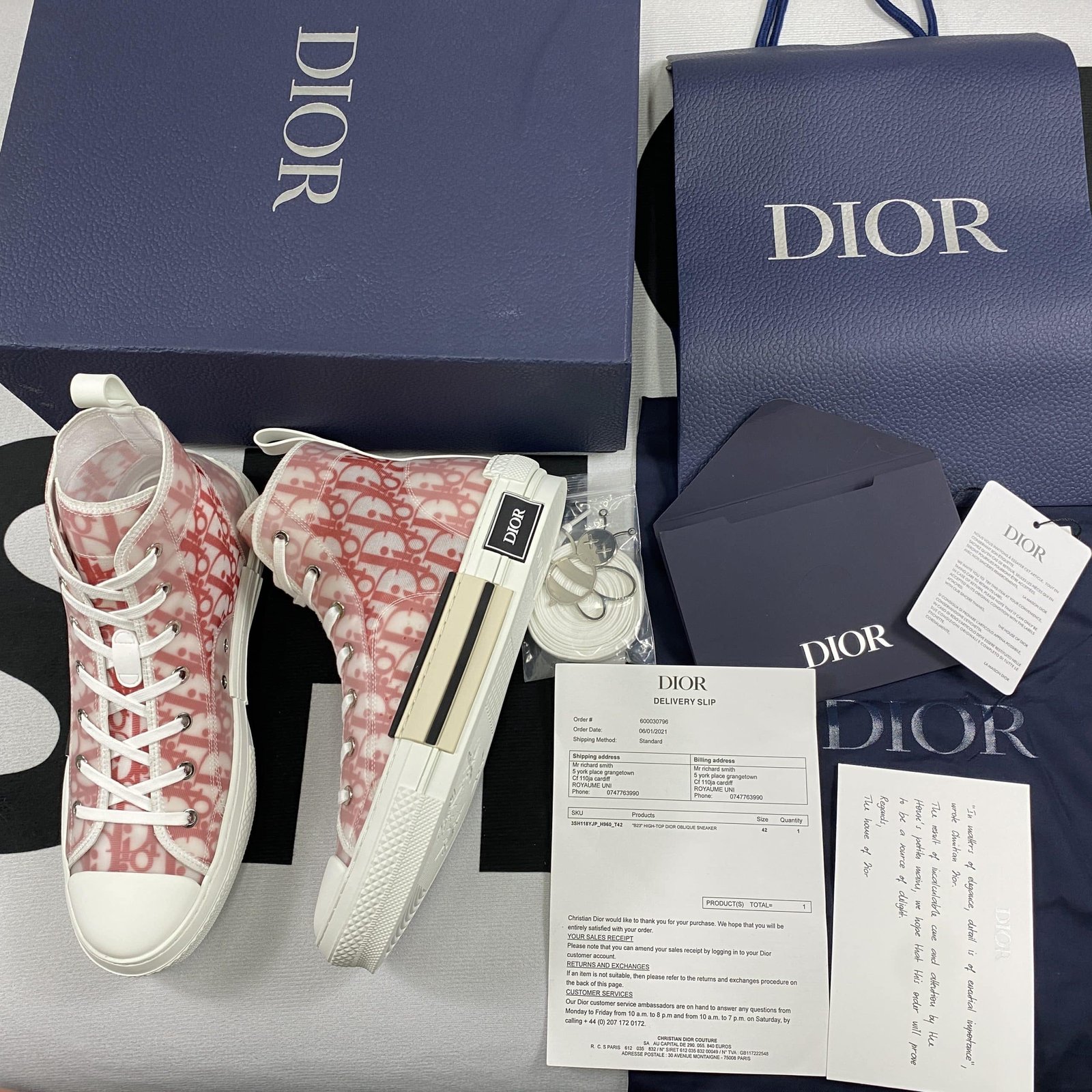 Dior B23 High Top Sneaker 13