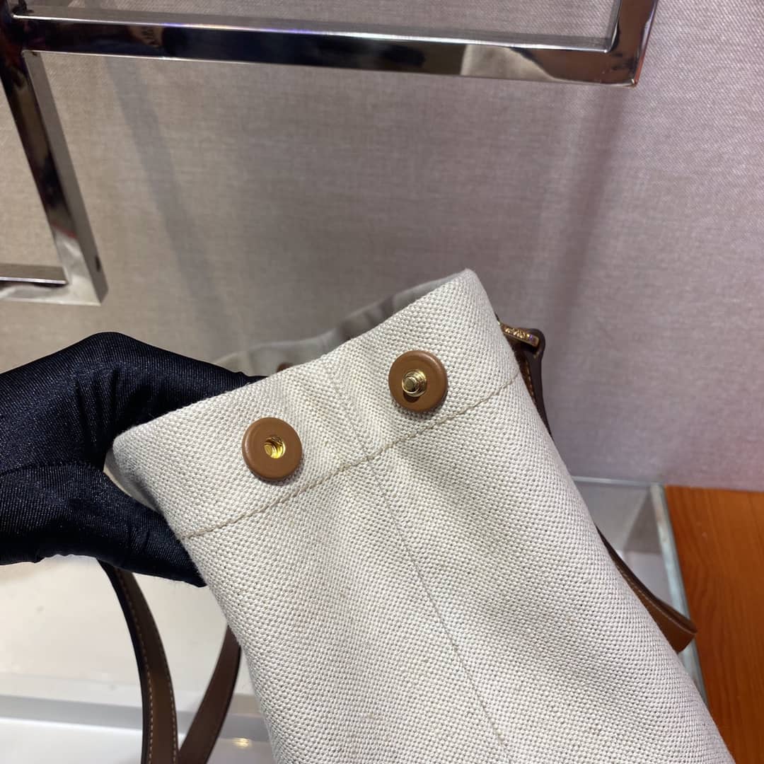 Prada Raffia Tote Dupe Small Linen Blend Calf Leather Replica Tote