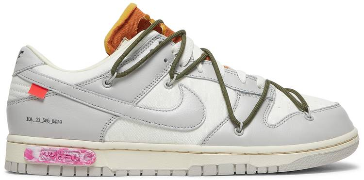 Off-White x Dunk Low  Lot 22 of 50  DM1602-124