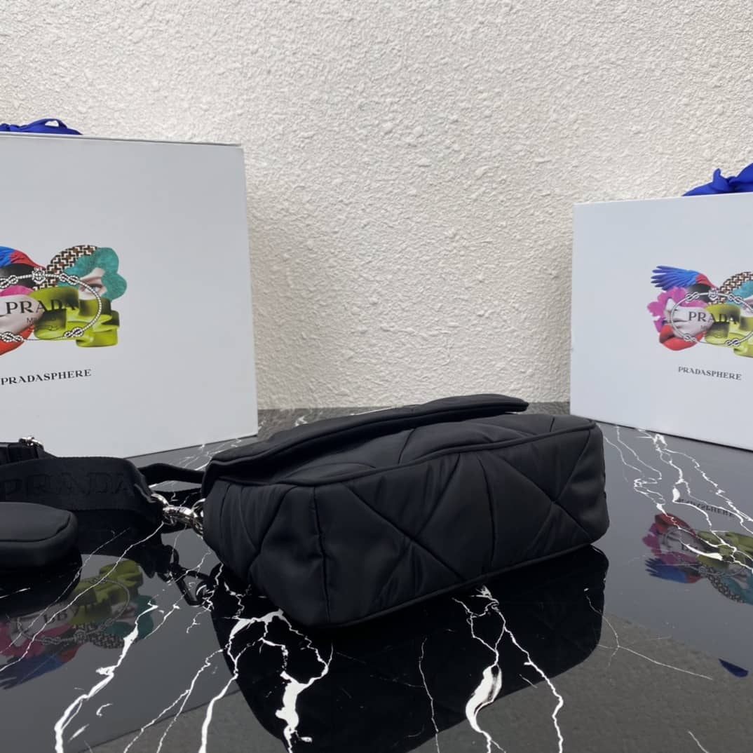 Prada System Nappa Leather Patchwork Replica Bag