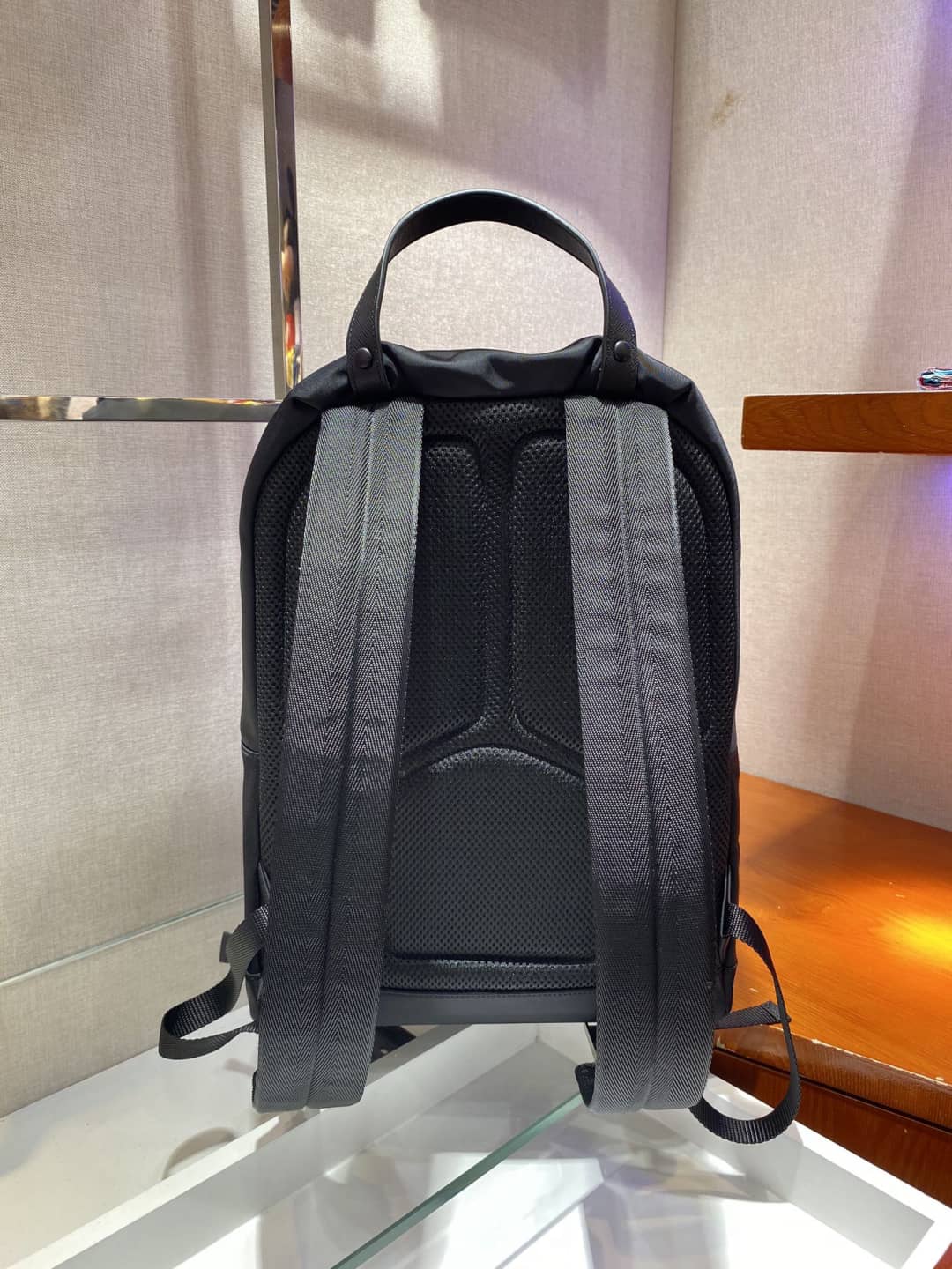 Prada Backpack Dupe Tessuto Zainetto Nylon Leather