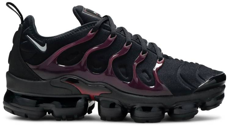 Air VaporMax Plus  Black Noble Red  924453-021