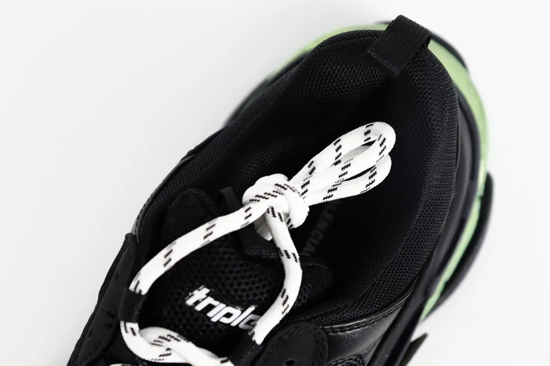 BALENCIAGA TRIPLE S TRAINER BLACK GREEN REPLICA