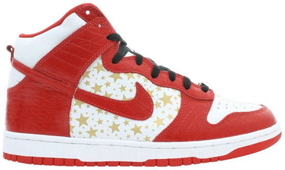 Supreme x Dunk High Pro SB  Red  307385-161