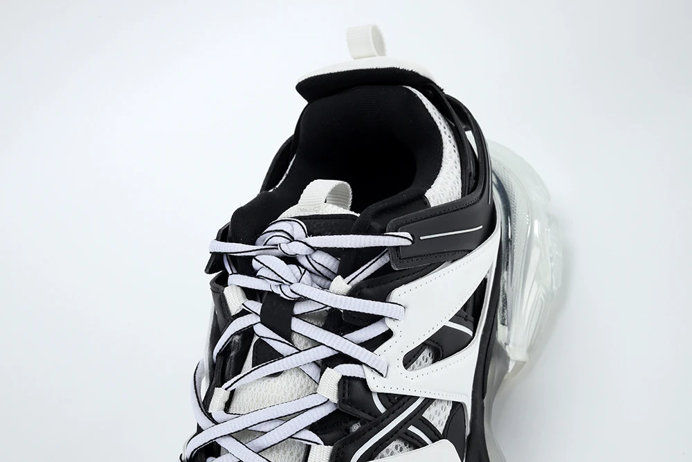 BALENCIAGA TRACK NON-LED SNEAKER LUMINOUS WHITE BLACK