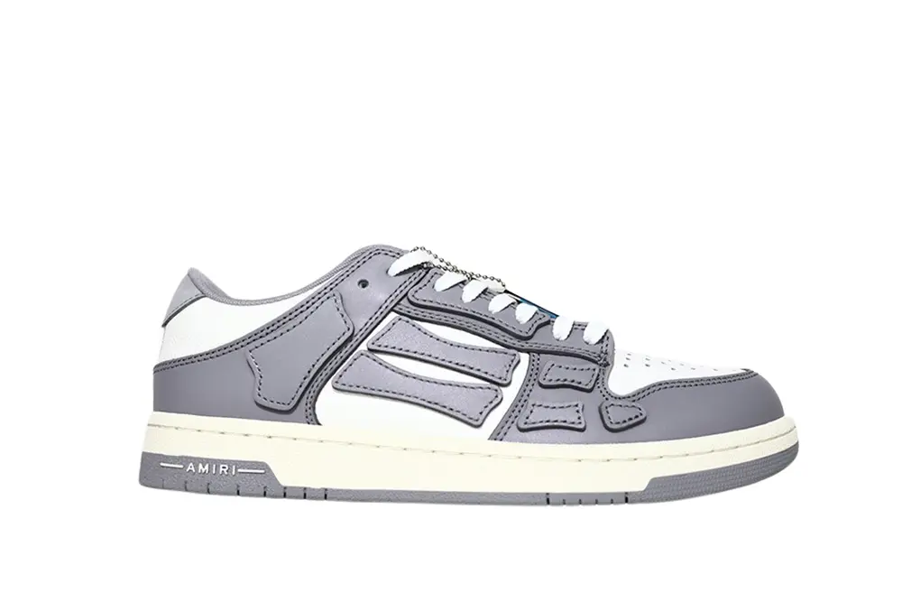 Amiri Skel Top Low   White Gray  2021