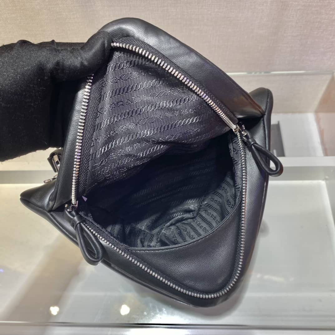 Prada Leather Triangle Replica Shoulder Bag